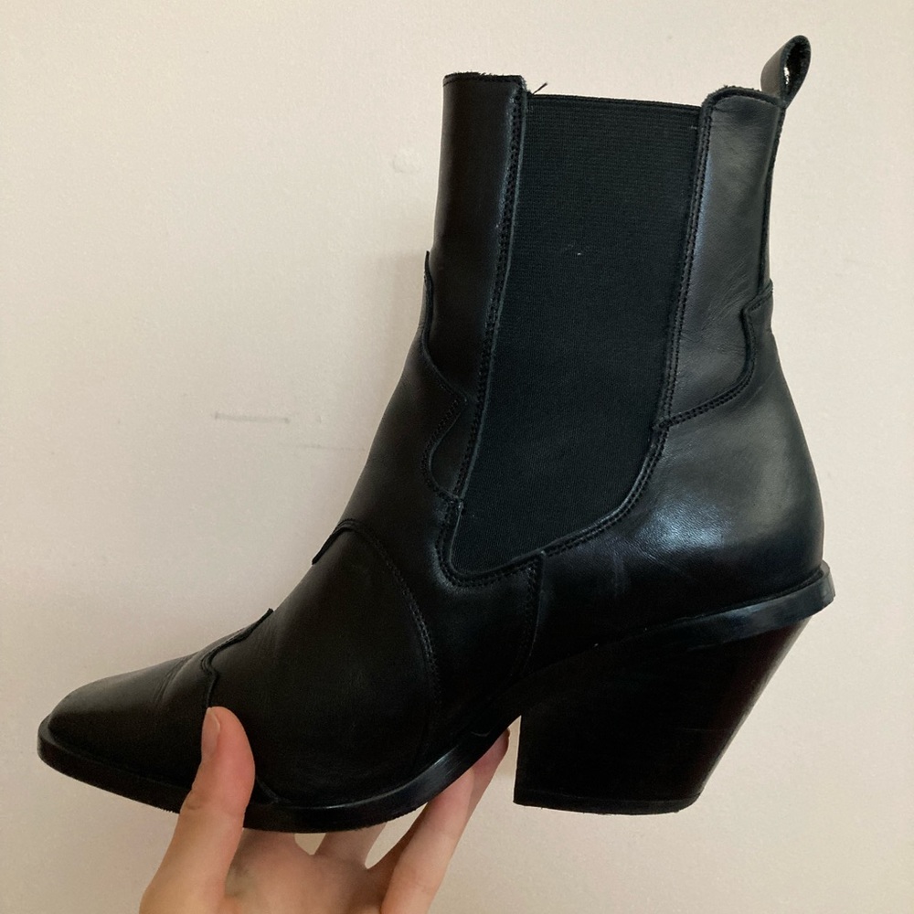 & Other Stories Western Style Ankle Boots (sz 6)